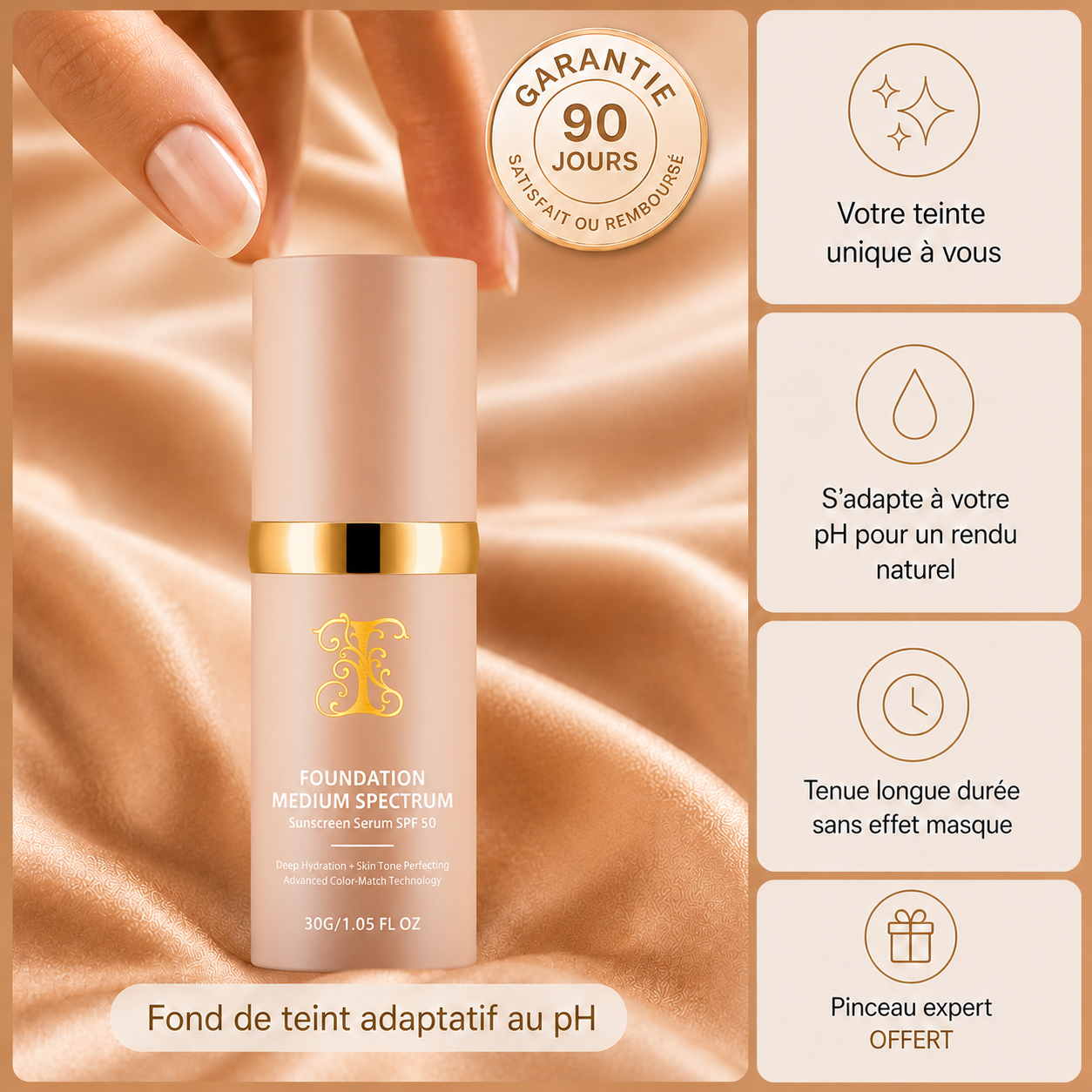 Fond de teint adaptatif pH - Signature